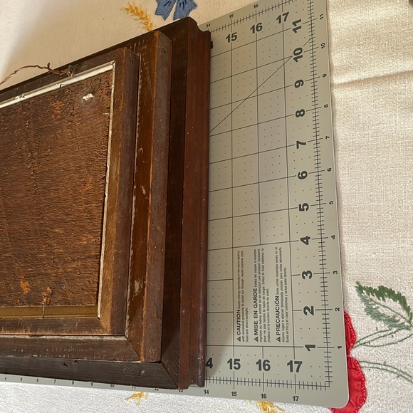 Currier & Ives The Old Farm House lithograph ca 1872 in antique frame (no glass) - Picture 13 of 15